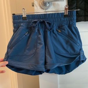 Zella Blue Running Shorts
